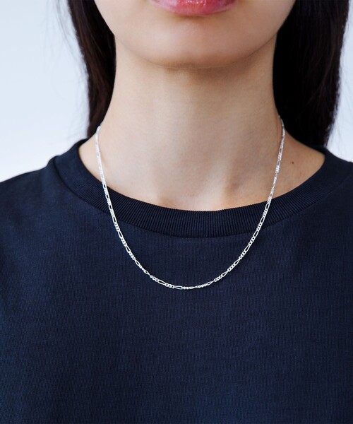 City Ambient Products(シティアンビエントプロダクツ)の「City Ambient Products: SILVER925 CLASSIC FIGARO CHAIN NECKLACE(ネックレス・メンズ・シルバー・ONE SIZE)」の1枚目の写真