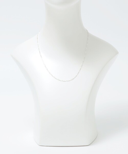 City Ambient Products(シティアンビエントプロダクツ)の「City Ambient Products: SILVER925 CLASSIC FIGARO CHAIN NECKLACE(ネックレス・メンズ・シルバー・ONE SIZE)」の8枚目の写真
