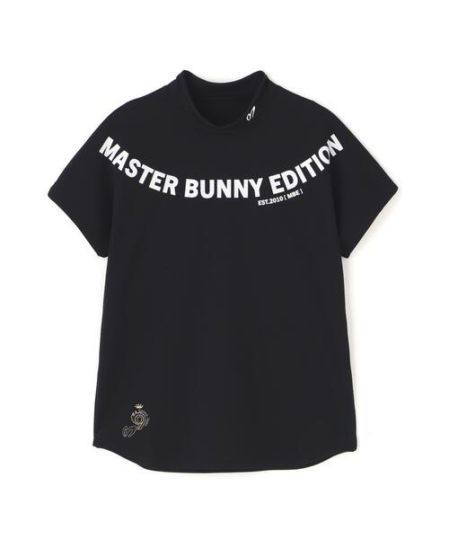 MASTER BUNNY EDITION（マスターバニーエディション）の「【原プロアイコン】SPX 150d天竺×鹿の子ボーダーフレンチスリーブハイネックカットソー（Tシャツ/カットソー・レディース・グリーン/ブラック/ホワイト・MEDIUM/LARGE）」の12枚目の写真