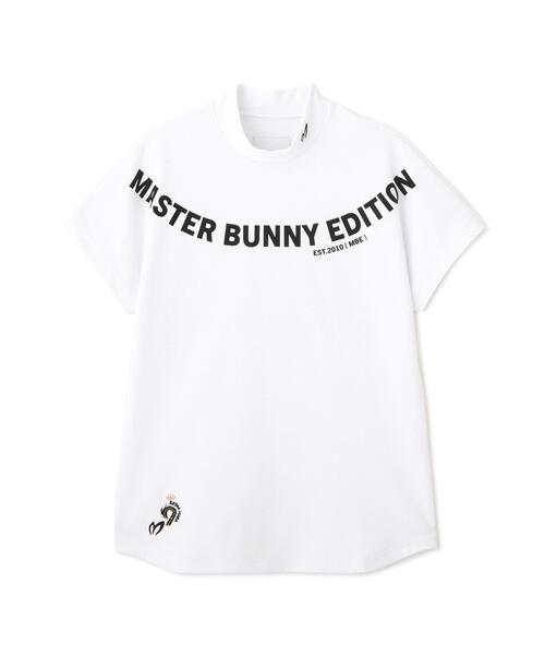 MASTER BUNNY EDITION（マスターバニーエディション）の「【原プロアイコン】SPX 150d天竺×鹿の子ボーダーフレンチスリーブハイネックカットソー（Tシャツ/カットソー・レディース・グリーン/ブラック/ホワイト・MEDIUM/LARGE）」の22枚目の写真