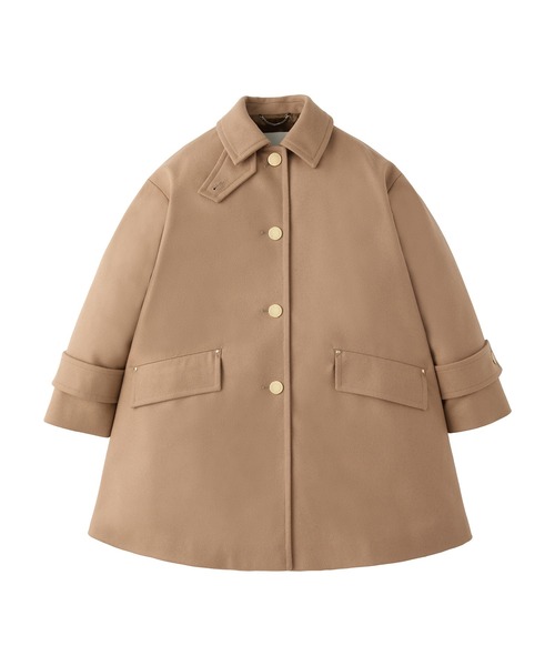 Mackintosh(マッキントッシュ)の「NEW HUMBIE SL MB(ステンカラーコート・レディース・ネイビー/ブラック/ベージュ・4/6/8)」の2枚目の写真
