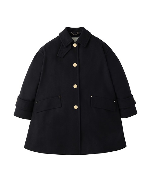 Mackintosh(マッキントッシュ)の「NEW HUMBIE SL MB(ステンカラーコート・レディース・ネイビー/ブラック/ベージュ・4/6/8)」の1枚目の写真