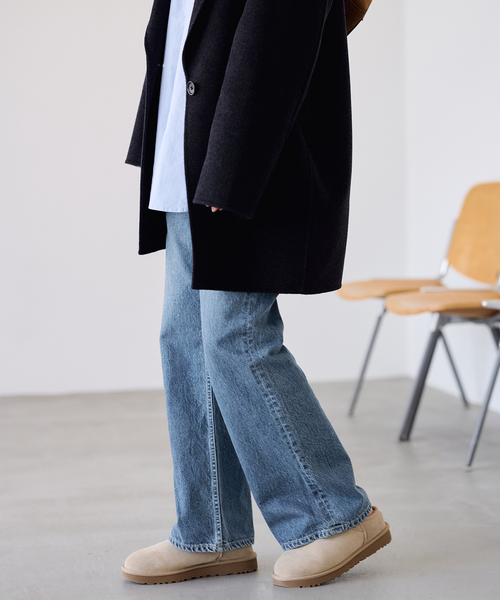 FRAMeWORK(フレームワーク)の「NEWルーズフレアデニムパンツ(デニムパンツ・レディース・ブラック/ブルー系その他・36/40/38)」の17枚目の写真
