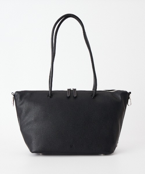＆MyuQ（アンドミューク）の「[&MyuQ/アンドミューク] TAMTON ボストントートバッグ（トートバッグ・レディース・ベージュ/ブラック・F）」の21枚目の写真