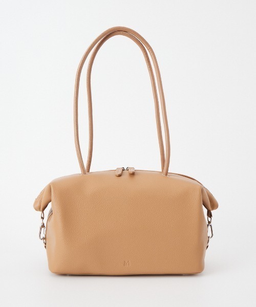 ＆MyuQ（アンドミューク）の「[&MyuQ/アンドミューク] TAMTON ボストントートバッグ（トートバッグ・レディース・ベージュ/ブラック・F）」の22枚目の写真