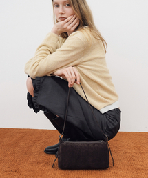 TWO-WAY SHOULDER MINI BAG_BROWN