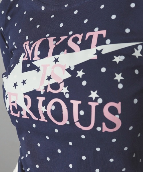 SPINNS(スピンズ)の「長袖カットソー/ドットロゴ/ガールズストリート(Tシャツ/カットソー・レディース・ネイビー/ミント/グレー/ブラウン・ONESIZE)」の16枚目の写真