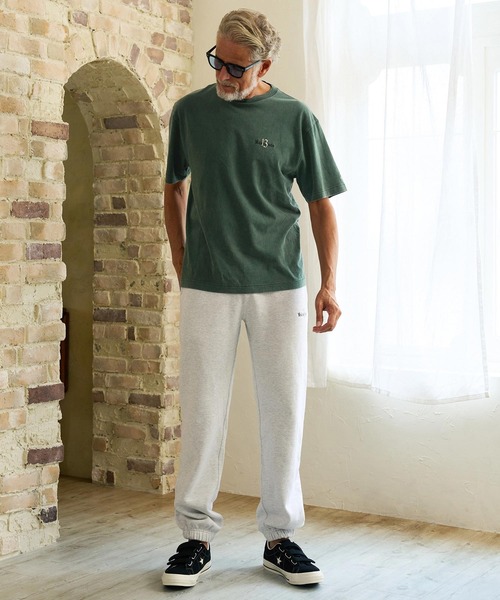 Maison code 13(メゾンコードサーティーン)の「mt10626- Faded Wash T Shirt Tシャツ(M26W-31)(Tシャツ/カットソー・メンズ・ブルー/グリーン/グレー・S/XL/M/L)」の14枚目の写真