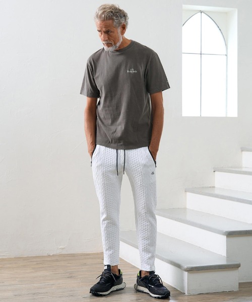 Maison code 13(メゾンコードサーティーン)の「mt10626- Faded Wash T Shirt Tシャツ(M26W-31)(Tシャツ/カットソー・メンズ・ブルー/グリーン/グレー・S/XL/M/L)」の21枚目の写真