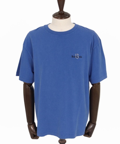 Maison code 13(メゾンコードサーティーン)の「mt10626- Faded Wash T Shirt Tシャツ(M26W-31)(Tシャツ/カットソー・メンズ・ブルー/グリーン/グレー・S/XL/M/L)」の22枚目の写真