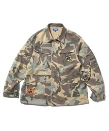 LFYT ラファイエット【Lafayette】- ミリタリー 長袖シャツ【WASHED RIPSTOP FIELD SHIRT LA260201】
