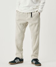 限定展開 メランジプリント フリース テーパード クライミングパンツ