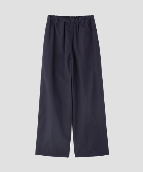 Y（ワイ）の「Y / ORGANIC COTTON RECYCLE POLYESTER TWILL EASY TROUSERS（その他パンツ・メンズ・ネイビー/ホワイト・SMALL/MEDIUM）」の5枚目の写真