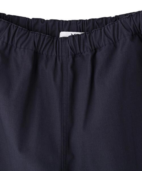 Y（ワイ）の「Y / ORGANIC COTTON RECYCLE POLYESTER TWILL EASY TROUSERS（その他パンツ・メンズ・ネイビー/ホワイト・SMALL/MEDIUM）」の7枚目の写真