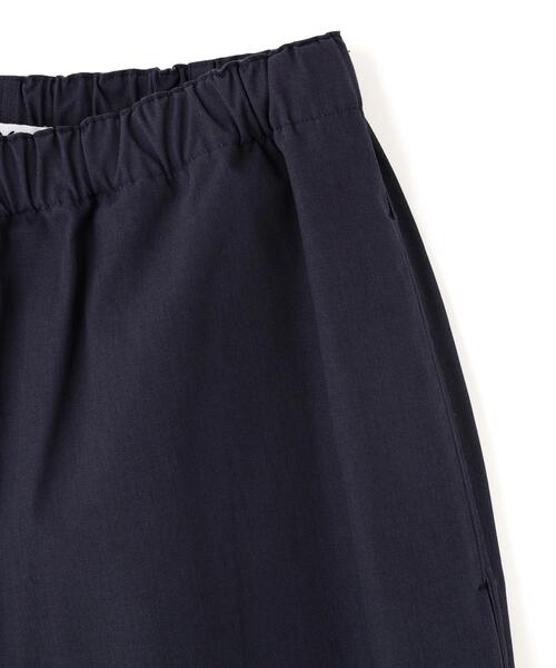 Y（ワイ）の「Y / ORGANIC COTTON RECYCLE POLYESTER TWILL EASY TROUSERS（その他パンツ・メンズ・ネイビー/ホワイト・SMALL/MEDIUM）」の8枚目の写真