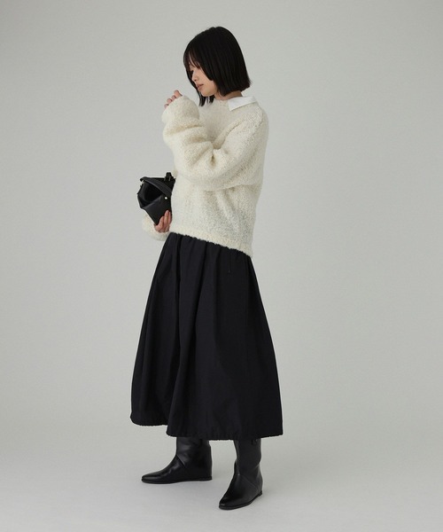 BABYLONE（バビロン）の「メモリー2WAYスカート[手洗い可]（スカート・レディース・ブラウン/ブラック・フリー）」の15枚目の写真
