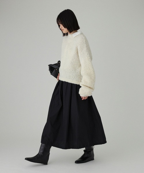 BABYLONE（バビロン）の「メモリー2WAYスカート[手洗い可]（スカート・レディース・ブラウン/ブラック・フリー）」の16枚目の写真