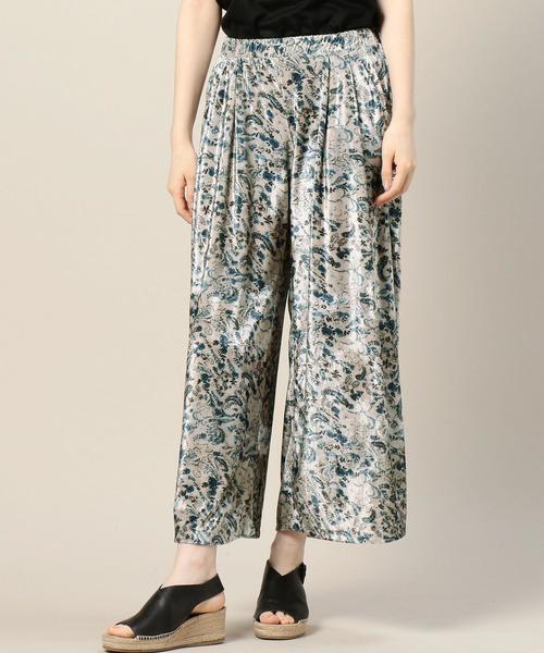 BEAUTY&YOUTH UNITED ARROWS(ビューティーアンドユースユナイテッドアローズ)の「<moutaki>ペイズリーパンツ◆(その他パンツ・レディース・ライトピンク・SM)」の1枚目の写真