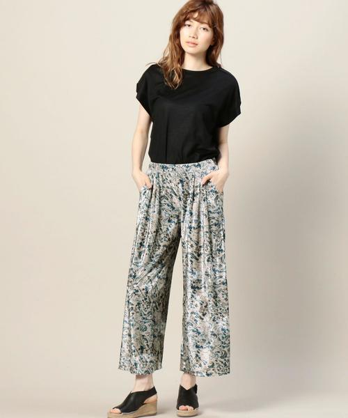 BEAUTY&YOUTH UNITED ARROWS(ビューティーアンドユースユナイテッドアローズ)の「<moutaki>ペイズリーパンツ◆(その他パンツ・レディース・ライトピンク・SM)」の5枚目の写真