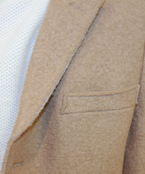 TOMMY HILFIGER（トミーヒルフィガー）の「ブークレウールチェスターコート（チェスターコート・メンズ・ネイビー/キャメル・SMALL/LARGE/MEDIUM/X-LARGE）」の6枚目の写真