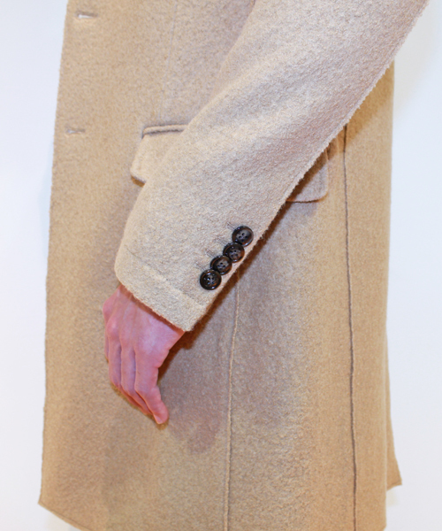 TOMMY HILFIGER（トミーヒルフィガー）の「ブークレウールチェスターコート（チェスターコート・メンズ・ネイビー/キャメル・SMALL/LARGE/MEDIUM/X-LARGE）」の8枚目の写真