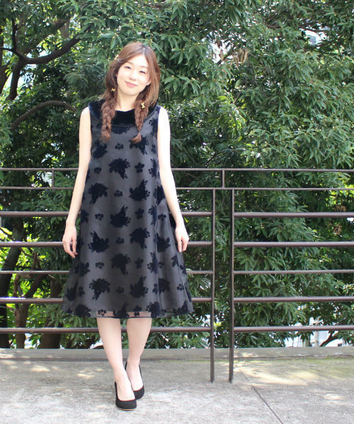 Franchelippee Black フランシュリッペブラック の ふさふさうさぎｏｐ ワンピース Wear