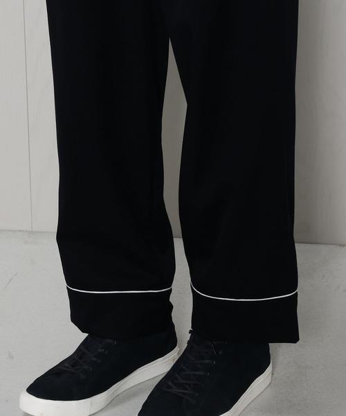 BEAUTY&YOUTH UNITED ARROWS（ビューティーアンドユースユナイテッドアローズ）の「＜H BEAUTY&YOUTH＞ WOOL PAJAMA EASY PT/ﾊﾟﾝﾂ◆（その他パンツ・メンズ・ネイビー・LARGE/MEDIUM/SMALL）」の8枚目の写真