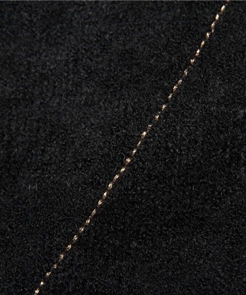 RAY CASSIN（レイカズン）の「星モチーフ付ネックレス刺繍プルオーバー（Tシャツ/カットソー・レディース・ブラック/ネイビー/ベージュ・FREE）」の7枚目の写真