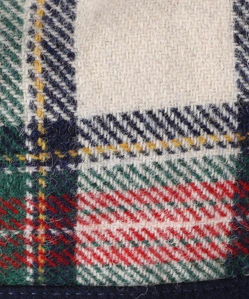 coen(コーエン)の「Harris Tweed (ハリスツイード)トートバッグ(トートバッグ・メンズ・その他1/グレー/オレンジ/ネイビー/ブラック/レッド・FREE)」の10枚目の写真