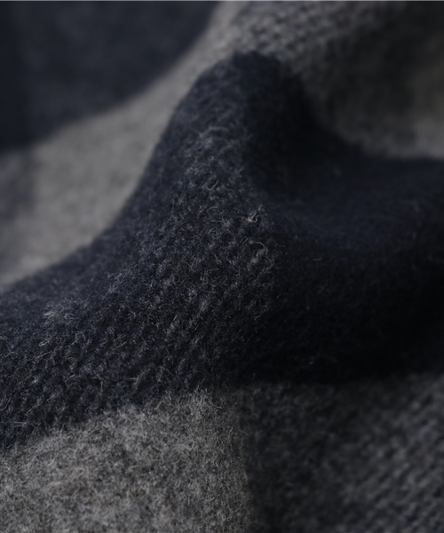 NATURAL BEAUTY BASIC（ナチュラルビューティーベーシック）の「ブロックチェックセットアップ スカート　【セットアップ対応商品】（スカート・レディース・ベージュ系その他/ダークネイビー・SMALL/LARGE/MEDIUM）」の10枚目の写真