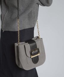 PLAIN CLOTHING | ベルトモチーフショルダーバッグ【PLAIN CLOTHING】(ショルダーバッグ)