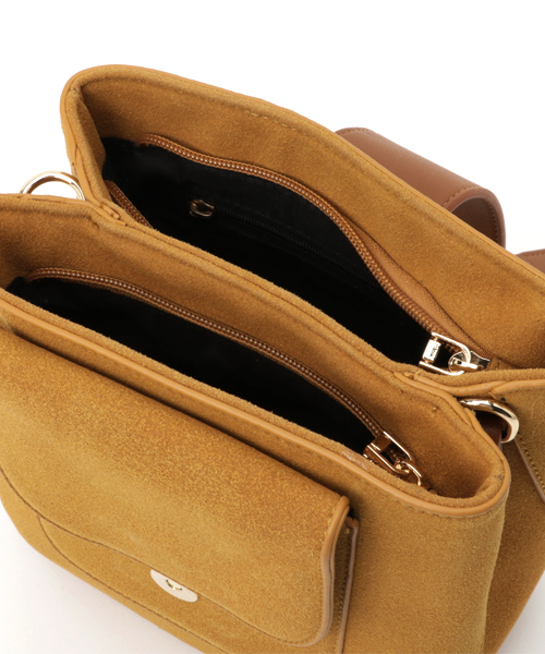 PLAIN CLOTHING（プレーンクロージング）の「ベルトモチーフショルダーバッグ【PLAIN CLOTHING】（ショルダーバッグ・レディース・バーガンディー/キャメル/グレー/ブラック・FREE）」の11枚目の写真