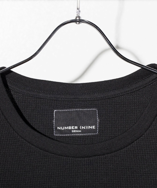 NUMBER (N)INE DENIM(ナンバーナインデニム)の「NUMBER (N)INE DENIM(ナンバーナインデニム)サーマルビッグTシャツ(Tシャツ/カットソー・メンズ・ホワイト/グレー/ブラック・MEDIUM/SMALL/LARGE)」の8枚目の写真