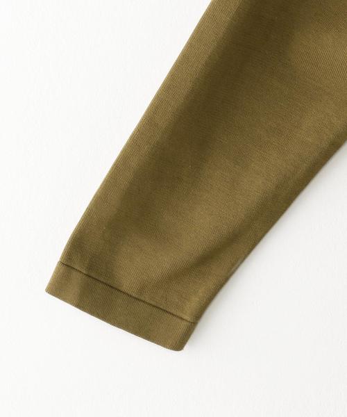 crepuscule（クレプスキュール）の「＜crepuscule＞ １POC LSL/ﾆｯﾄ（ニット/セーター・メンズ・マスタード/ライム/ネイビー・2/1）」の6枚目の写真