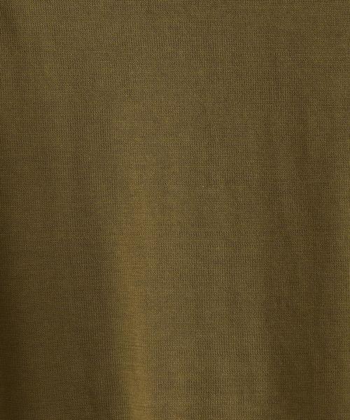 crepuscule（クレプスキュール）の「＜crepuscule＞ １POC LSL/ﾆｯﾄ（ニット/セーター・メンズ・マスタード/ライム/ネイビー・2/1）」の12枚目の写真