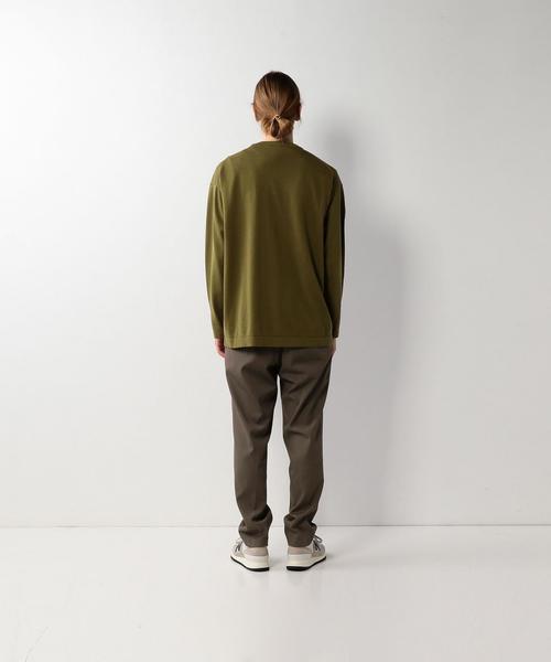 crepuscule（クレプスキュール）の「＜crepuscule＞ １POC LSL/ﾆｯﾄ（ニット/セーター・メンズ・マスタード/ライム/ネイビー・2/1）」の10枚目の写真