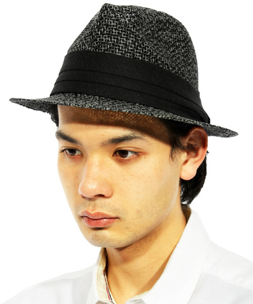 ８(eight)（エイト）の「麦わら帽子 ストロー ペーパーハット（ハット・メンズ・ナチュラル/ブラック系その他/ブラック/ライトベージュ/ブラウン系その他/ベージュ/ブラウン/ベージュ系その他・FREE）」の3枚目の写真
