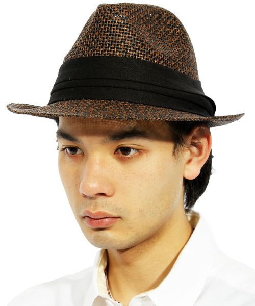 ８(eight)（エイト）の「麦わら帽子 ストロー ペーパーハット（ハット・メンズ・ナチュラル/ブラック系その他/ブラック/ライトベージュ/ブラウン系その他/ベージュ/ブラウン/ベージュ系その他・FREE）」の5枚目の写真