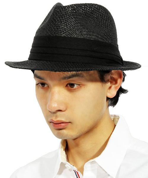 ８(eight)（エイト）の「麦わら帽子 ストロー ペーパーハット（ハット・メンズ・ナチュラル/ブラック系その他/ブラック/ライトベージュ/ブラウン系その他/ベージュ/ブラウン/ベージュ系その他・FREE）」の2枚目の写真