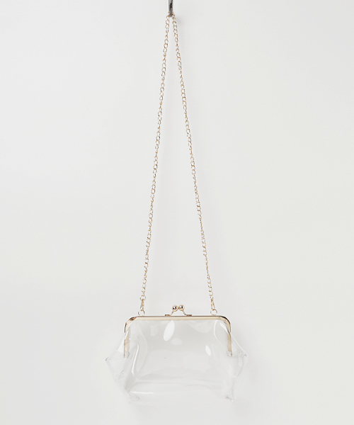 WEGO（ウィゴー）の「WEGO/クリアガマクチショルダーバッグ（ショルダーバッグ・レディース・その他1・FREE）」の6枚目の写真