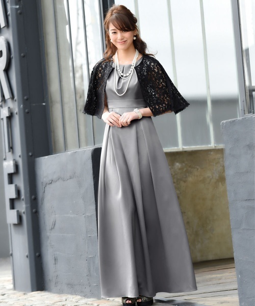 フラワーレースケープボレロ(カーディガン/ボレロ)|RUIRUE BOUTIQUE フラワーレースケープボレロ(カーディガン/ボレロ)|RUIRUE BOUTIQUE