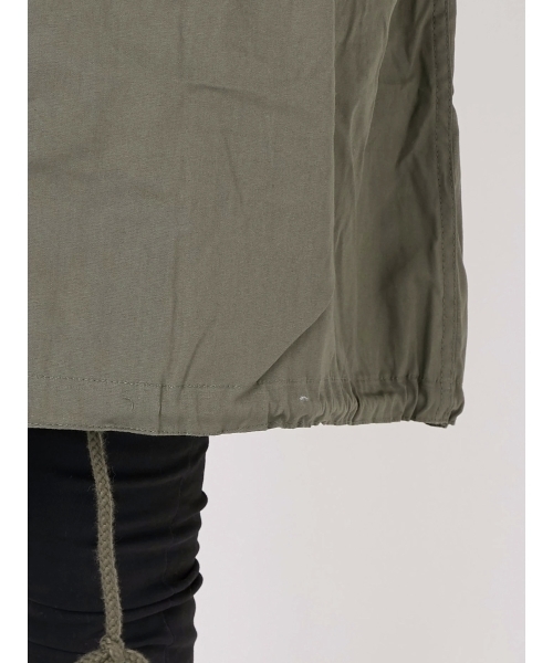 ROTHCO（ロスコ）の「M－51 FISHTAIL NO HOOD（モッズコート・レディース・カーキ/ブラック・SMALL）」の14枚目の写真