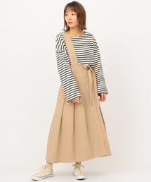 Another Edition | ワンショルダータックスカート(スカート)