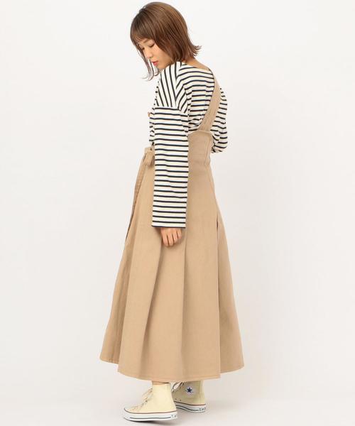 Another Edition（アナザーエディション）の「ワンショルダータックスカート（スカート・レディース・ベージュ・FREE）」の8枚目の写真