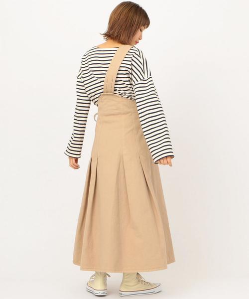 Another Edition（アナザーエディション）の「ワンショルダータックスカート（スカート・レディース・ベージュ・FREE）」の10枚目の写真
