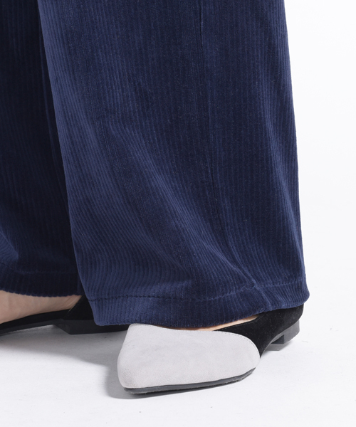 LIPSTAR(リップスター)の「カットコールワイドパンツ(その他パンツ・レディース・ネイビー/グレー/キャメル・S/M)」の9枚目の写真