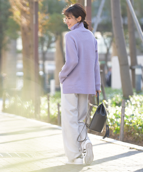LIPSTAR(リップスター)の「カットコールワイドパンツ(その他パンツ・レディース・ネイビー/グレー/キャメル・S/M)」の11枚目の写真