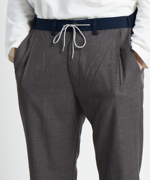 ABAHOUSE（アバハウス）の「TRプリーツイージーパンツ（その他パンツ・メンズ・ブラック/グレー/ブルー/オレンジ系その他5・44/46/48）」の22枚目の写真