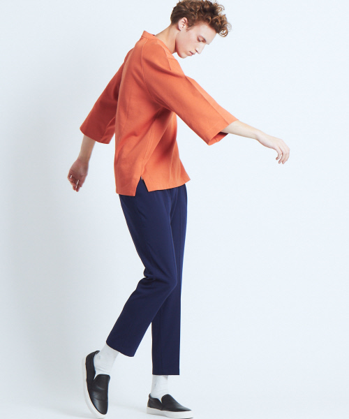 ABAHOUSE（アバハウス）の「TRプリーツイージーパンツ（その他パンツ・メンズ・ブラック/グレー/ブルー/オレンジ系その他5・44/46/48）」の8枚目の写真