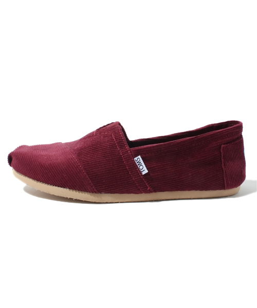 styles（スタイルス）の「TOMS M CLASSICS トムズ クラシック メンズ（スニーカー・メンズ・ブラウン/バーガンディー/グリーン・26cm/26.5cm/27cm/27.5cm/28cm）」の4枚目の写真